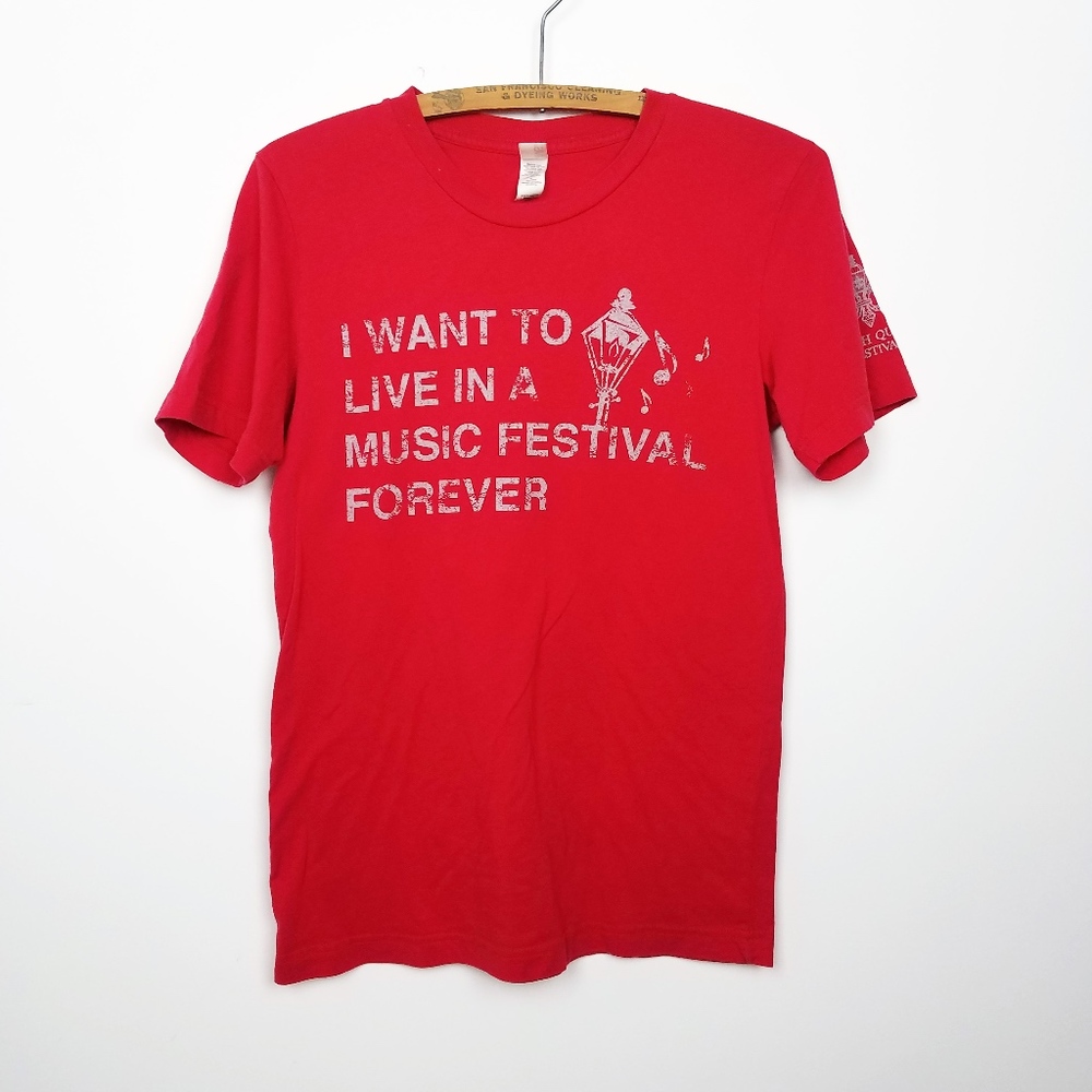 Men's Graphic Tee French Quarter Festival Shirt